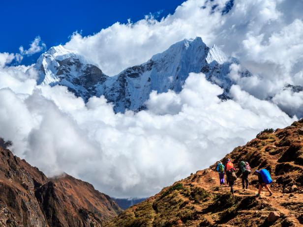 trekking, Himalaya, mountains, Nepal