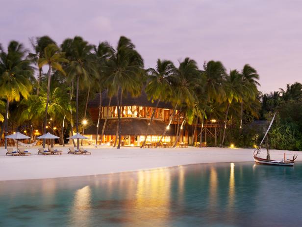 Conrad Maldives Rangali Island, hotel, exterior, beach, Hilton