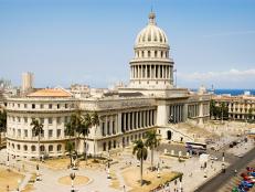 Capital, building, Havana, Cuba
