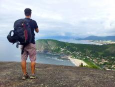 backpacking, Brazil, mountain top