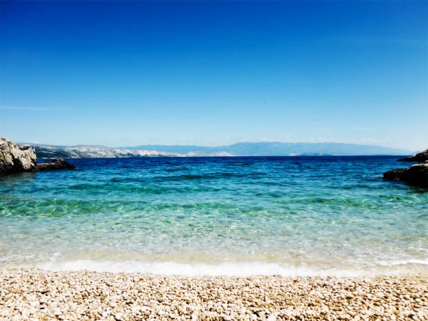 Kandalora Beach, Rab Island, Croatia
