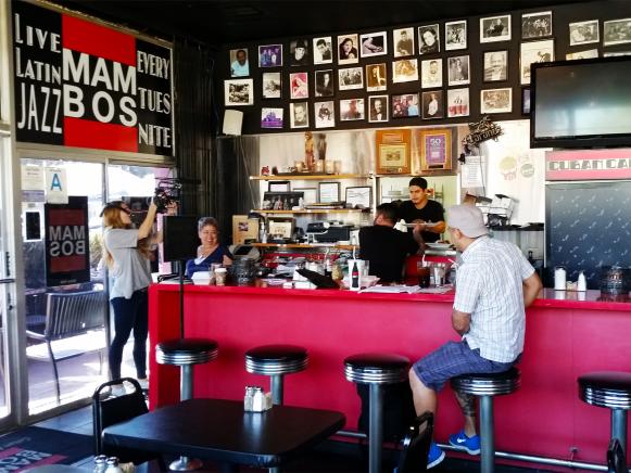 Mambo's Cafe, interior, restaurant, Los Angeles, California