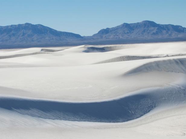 White Sands National Monument, dunes, New Mexico