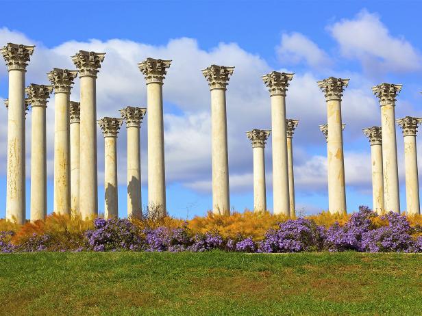National Arboretum, columns, Washington, DC