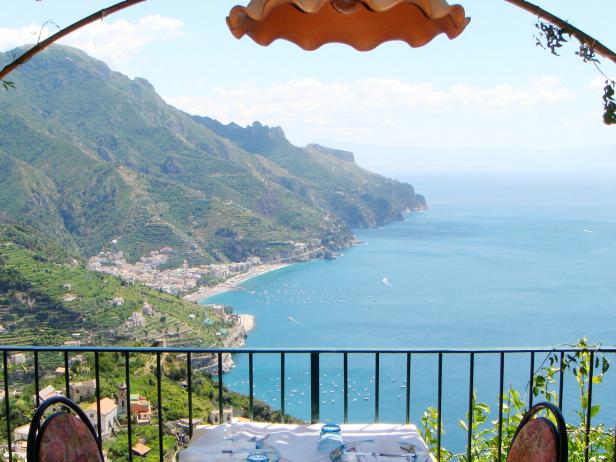 Da Salvatore Ristorante A Ravello, restaurant, view, Amalfi Coast, Italy