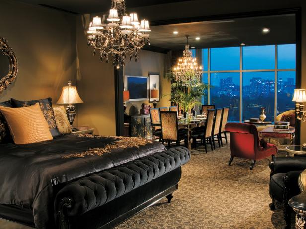 Hotel Zaza, bedroom, Houston, Texas