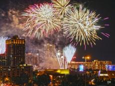 July Fourth, fireworks, Atalanta, Georgia