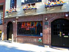 This is the Stonewall Inn in  New York City's Greenwich Village.  This popular tavern became the center of a burgeoning civil rights movement after gay and lesbians fought back against a routine police raid in 1969. 