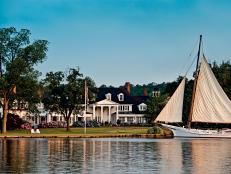 Inn At Perry Cabin, sailboat, St. Michaels, Maryland