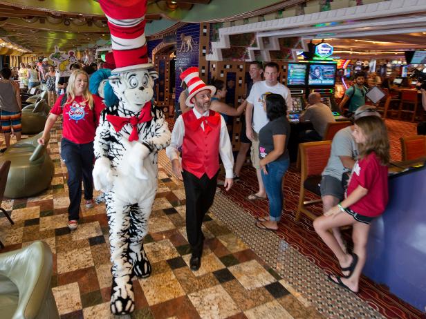 Carnival Miracle, cruise ship, Dr. Seuss parade