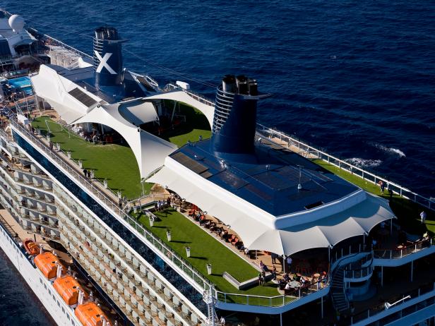 Celebrity Solstice, cruise ship, lawn club