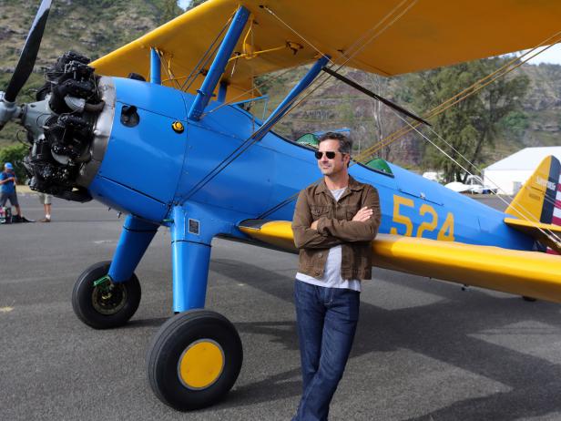Host Don Wildman out on Oahu at Dillingham Airfield to fly Bi-Planes, as seen on Travel Channel's The Trip: 2015.