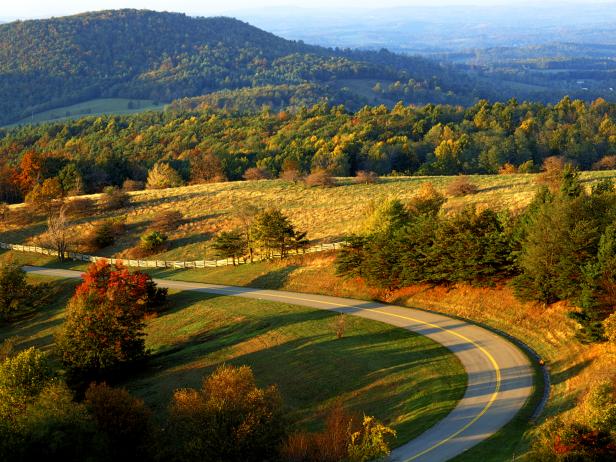blue ridge parkway, road trips, fall, foliage, virginia