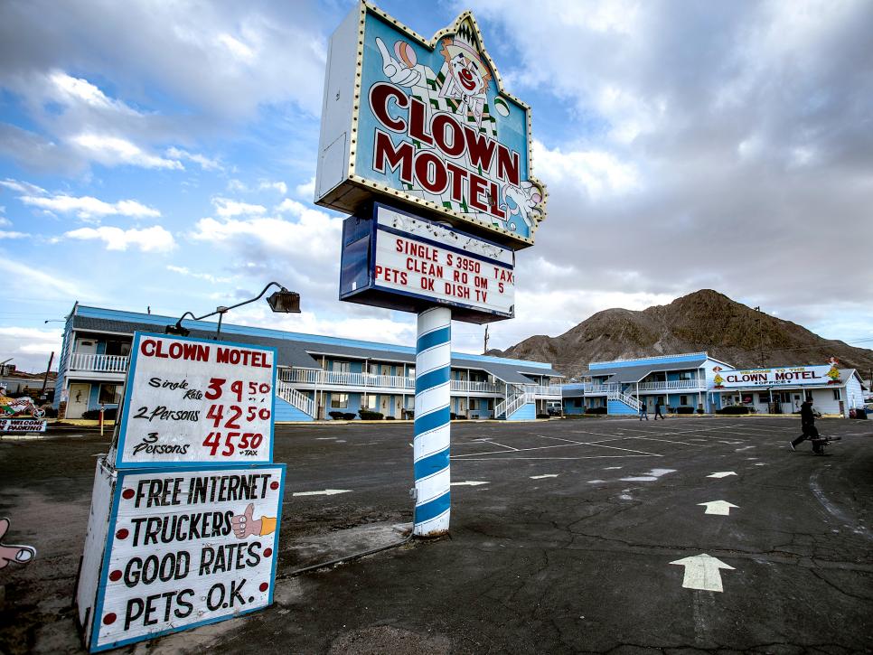 Image result for clown motel