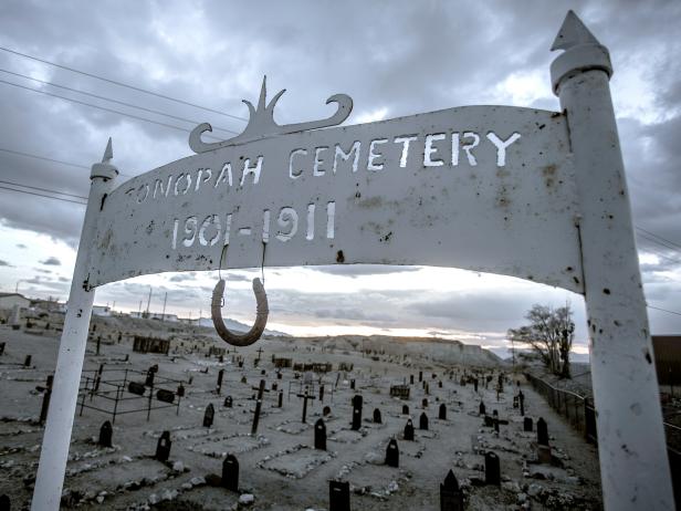 The First Tonopah Cemetery