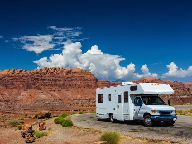 RV in Canyonlands, Utah