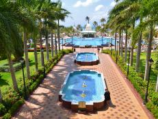 Swimming Pool at the Hotel Rui Palace Aruba