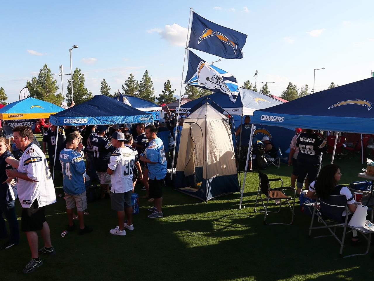 San Diego Chargers Tailgating