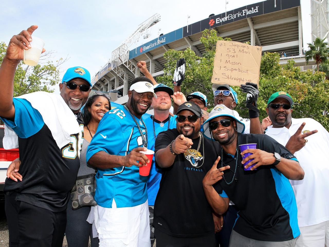 Fans tailgate before Cincinnati Bengals vs. Jacksonville Jaguars game