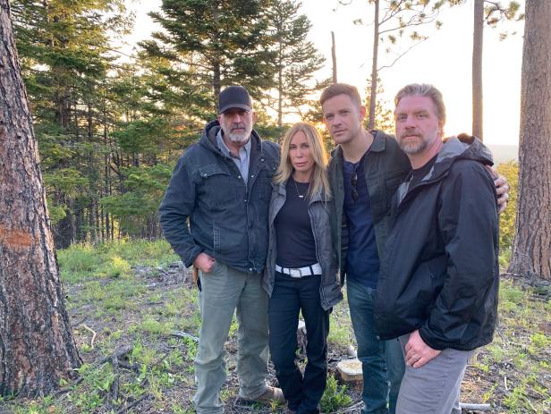 The Expedition Bigfoot Team (left to right): Russell Acord, Dr. Mireya Mayor, Bryce Johnson, Ronny LeBlanc.