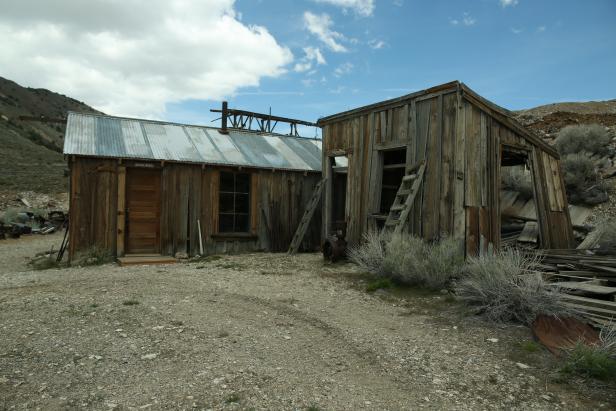 Abandoned House In Cerro Gordo Ghost Town