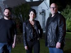 Shane Pittman, Cindy Kaza, and Dave Schrader are ready to tackle any challenge presented before them during their investigation of the Barnstable House in Cape Cod, MA, as seen on Travel Channel's The Holzer Files.