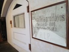 At the Fort East Martello Museum in Key West, FL, a cracked funerary plaque that once adorned a woman's grave tells of one man's grotesque attempt to bring his love back from the dead, as seen on Travel Channel's Mysteries at the Museum Halloween Special.