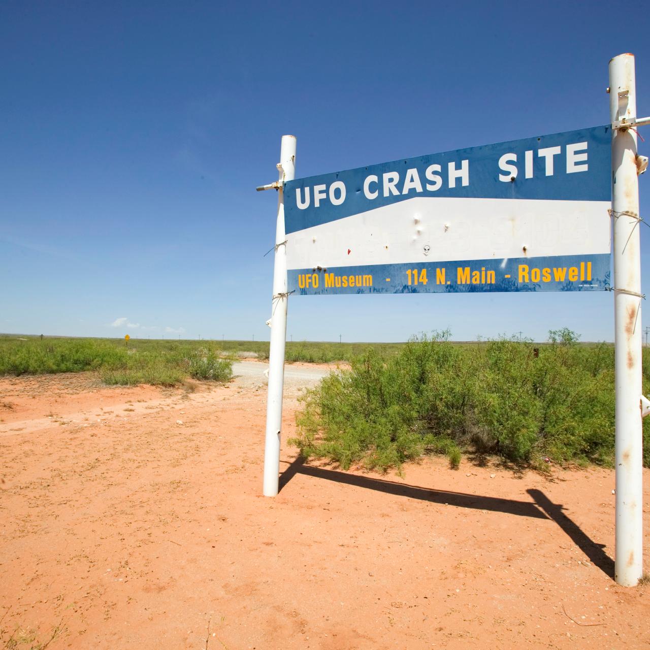 Aircraft Crash Locations in New Mexico