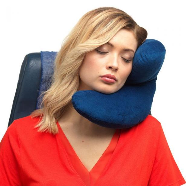  Flight Fillow Stuffable Travel Pillow, Lumbar Support for  Airplane Travel, Unqiue Gift for Traveler, Stuffable Neck Pillow for Travel,  Airplane Lumbar Support Pillow (Black) : Home & Kitchen