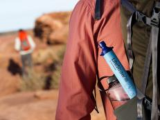 Whether you're an avid traveler, hiker or camper, this personal water filter is a must-have.