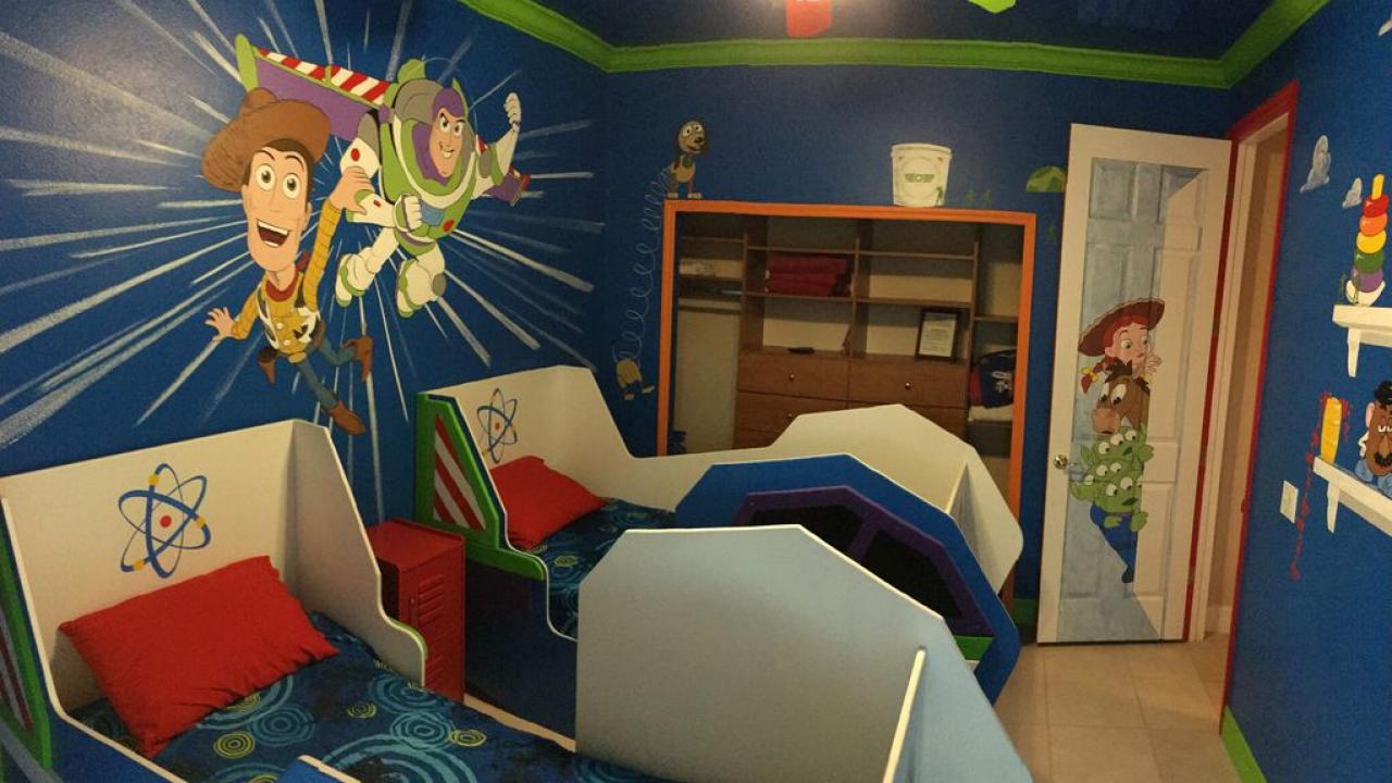 toy story themed room
