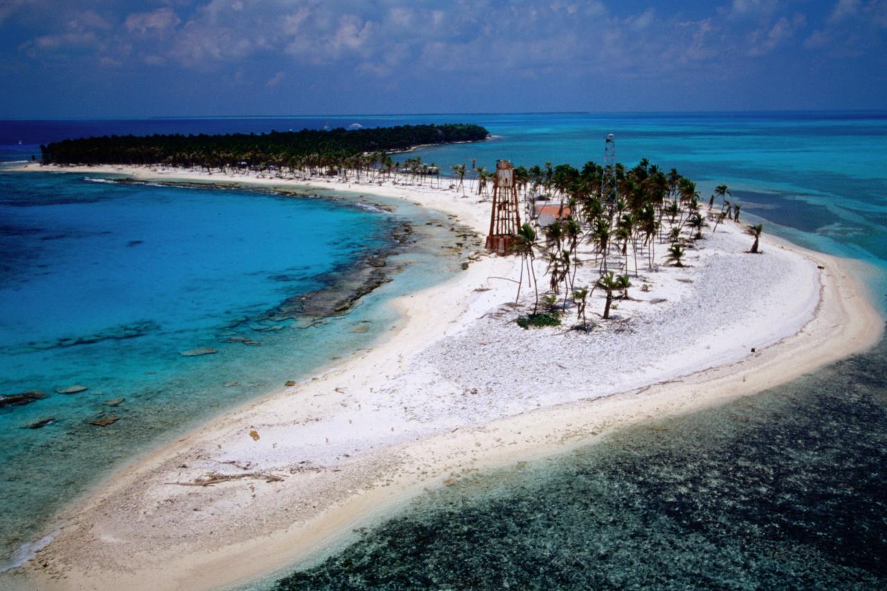 Best Beaches In Belize Map