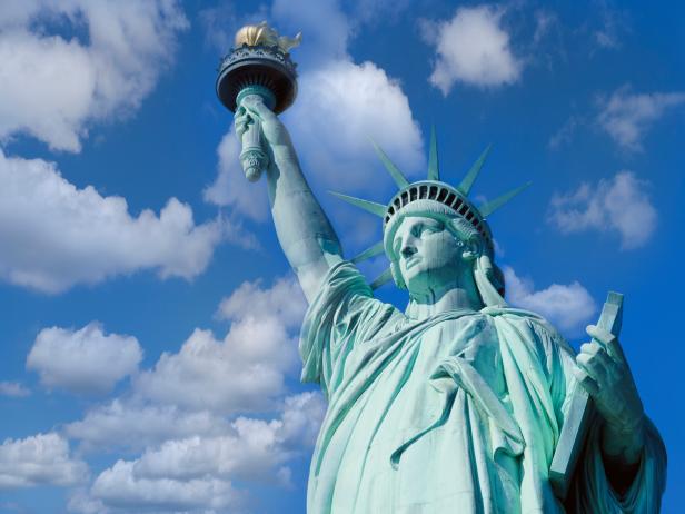 statue of liberty, new york city, france, gift, attraction