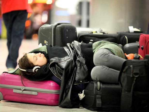 8 Tips for How to Sleep at the Airport | Travel Channel Blog: Roam