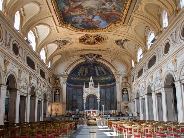 Basilica and Convent of Santa Cecilia in Trastevere