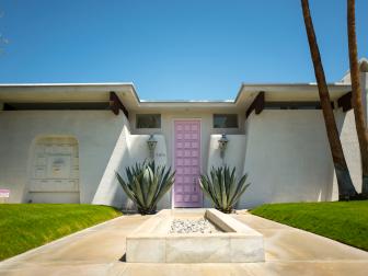 Palm Springs, California, July 29th 2017, Known for it's unique buildings, Palm Springs offers Architecture enthusiasts much to see and admire. Tourists come from all around the planet for a chance to visit and stay in these one of a kind homes.