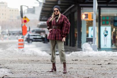Cute Winter Snow Day Outfit Ideas NYFW 2017