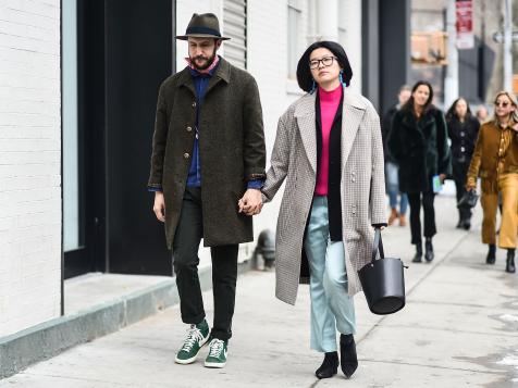 Cute, Coordinating Duos at New York Fashion Week