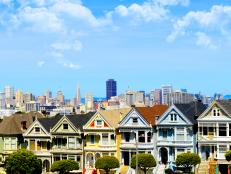 Painted Ladies houses in San Francisco