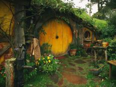 MATAMATA, NEW ZEALAND - JUNE 19:  (Editors note: A digital filter has been applied to this image) Sam's house is seen at the Hobbiton Movie Set where Lord of the Rings and The Hobbit trilogies were filmed, during the FIFA U-20 World Cup on June 19, 2015 in Matamata, New Zealand.  (Photo by Alex Livesey - FIFA/FIFA via Getty Images)