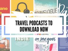 From a podcast all about the national parks to one all about food in the South, download these podcasts before your next long flight.