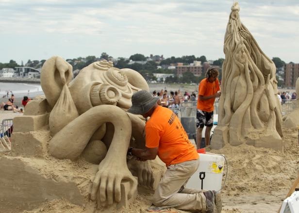 Wacky Weekend: Sand Sculptures