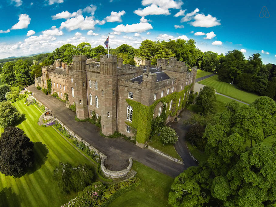 For those looking for some historical significance to go along with their castle rental, look no further than [Balvaird Wing](http://www.airbnb.com/rooms/5908470?location=Scotland) in Perth, Scotland. It was the crowning place of the Kings of Scots and considered by many to be one of the country’s most important stately homes. From $673 per night, up to six guests can view the rare artifacts and antiques indoors, or head outside to gaze upon the gorgeous Scottish landscape.
