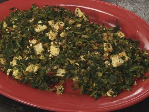 Andrew Cooks Delhi Saag Paneer