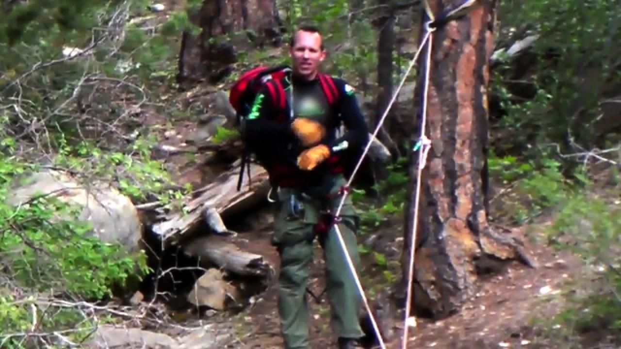Man Freefalls Into Canyon