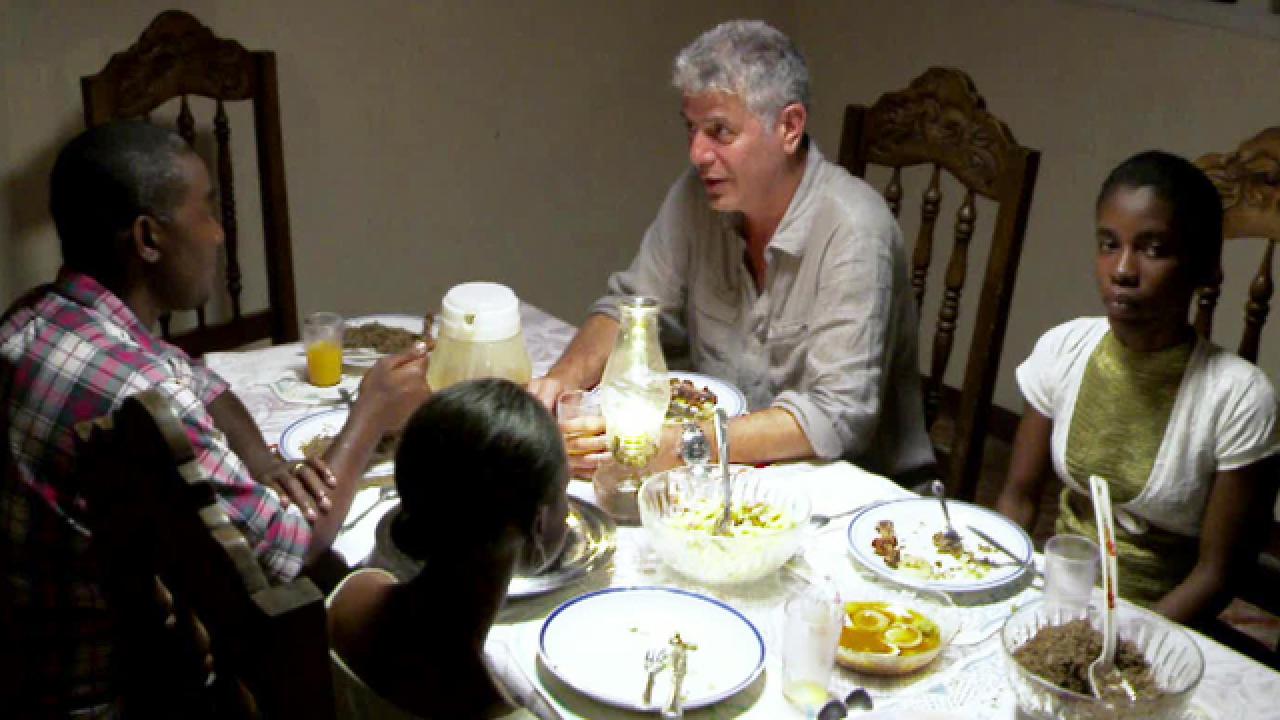 A Family Dinner in Haiti