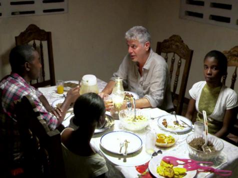 A Family Dinner in Haiti