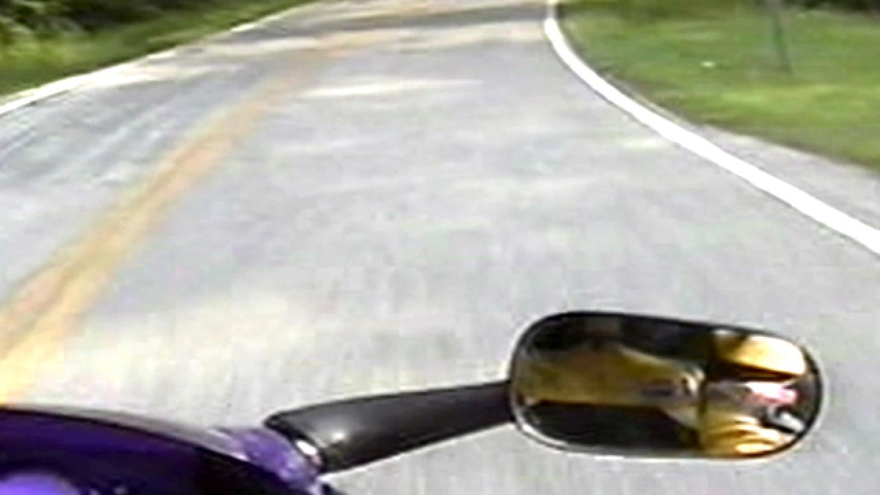 POV Motorcycle Crash