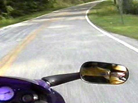 POV Motorcycle Crash