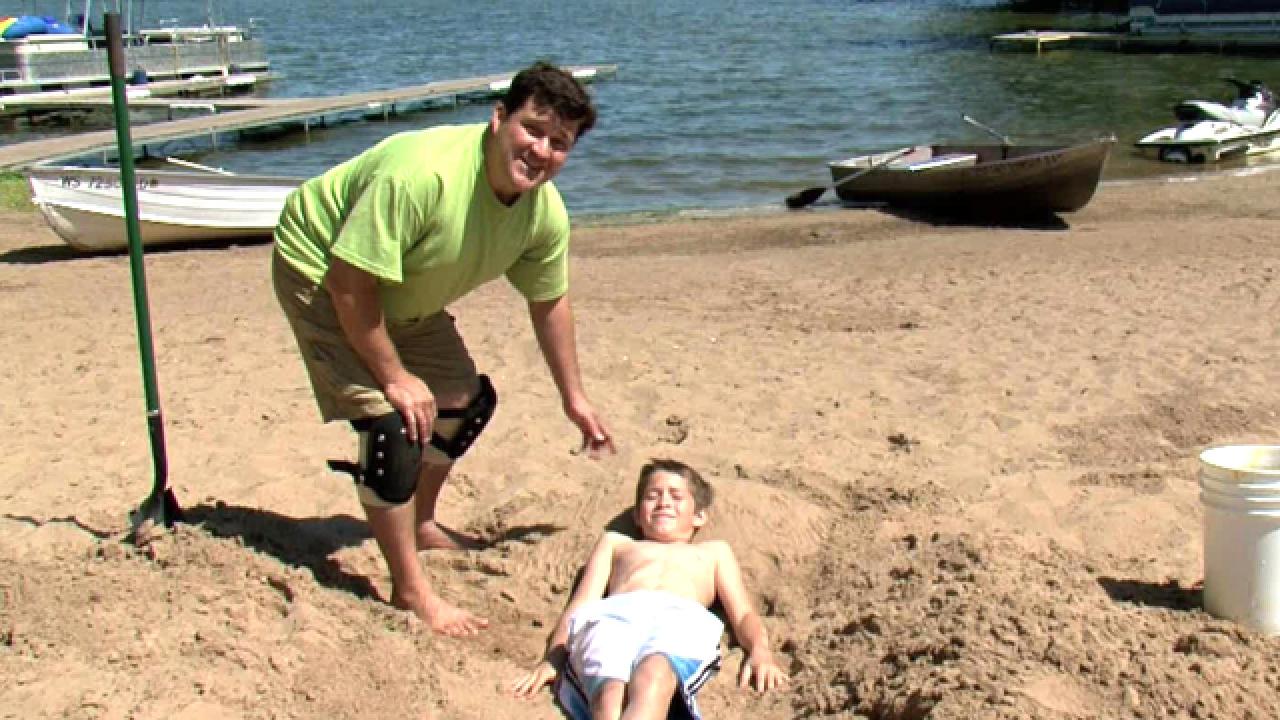How to Bury a Friend in Sand